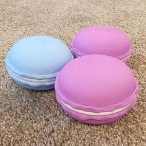 Large Purple Macaron Jewelry Case